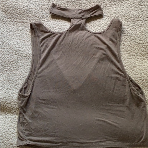 CROP TANK WITH CHOKER ❣️ - Picture 2 of 2